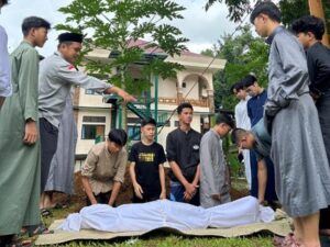 Pelatihan pengurusan jenazah untuk pemuda bertujuan agar terbentuk generasi muda yang tangguh, mandiri, dan berempati
