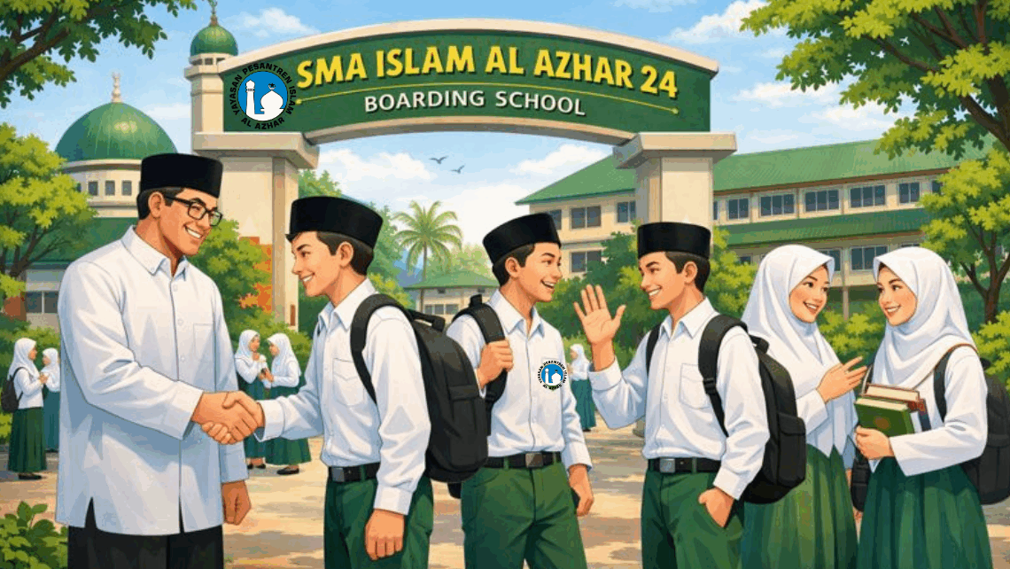 Pembinaan Adab di SMA Islam Al Azhar 24 Boarding School Bogor