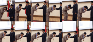 Budaya salam (mencium tangan) guru sebagai wujud penghormatan, rasa syukur atas ilmu, dan adab yang diterapkan di SMA Islam Al Azhar 24 Boarding School
