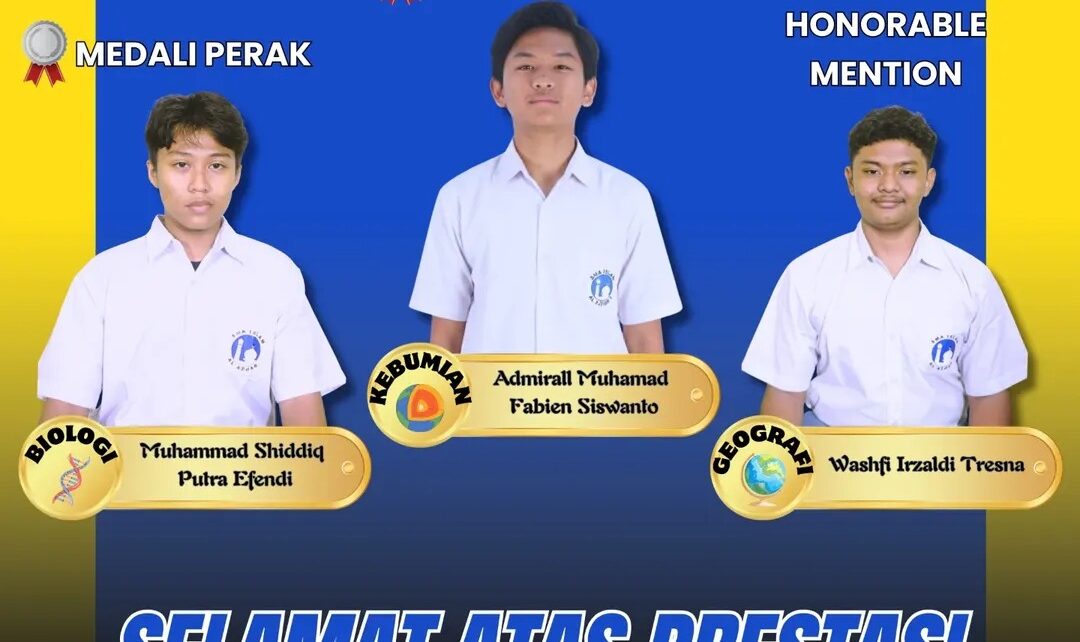 Prestasi murid SMA Islam Al Azhar 24 Boarding School pada Olimpiade Sains Al Azhar ke-XVIII